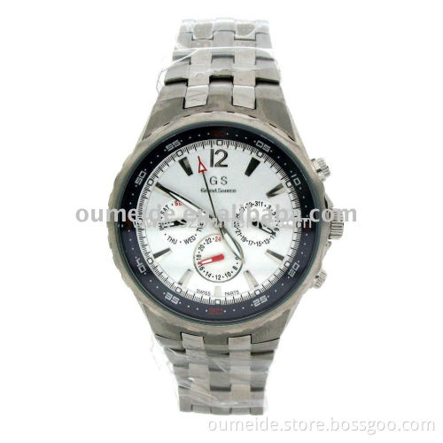 titanium watch with titanium band